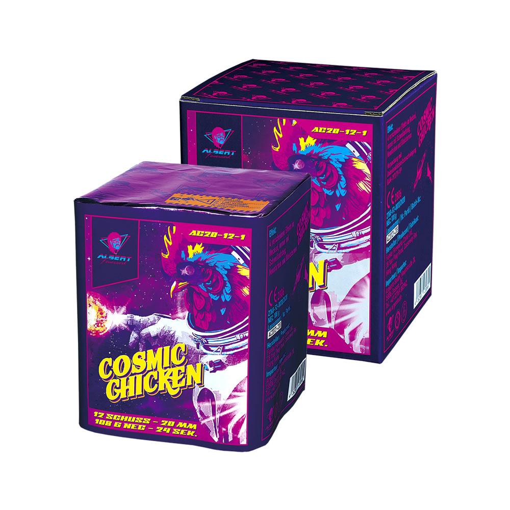 Feuerwerk Potsdam Cosmic Chicken